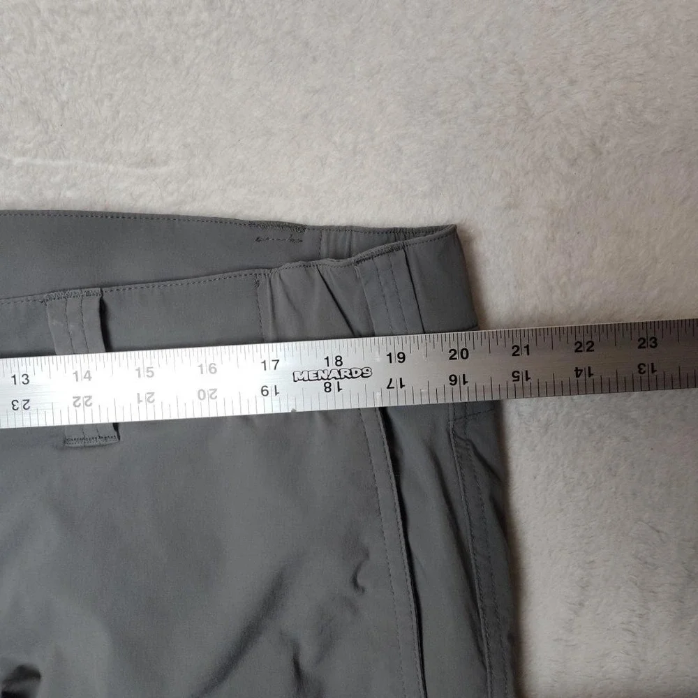 Orvis Pants Mens XL 38x32 Gray Fleece Lined Outdoor Hiking Travel Winter Work‎